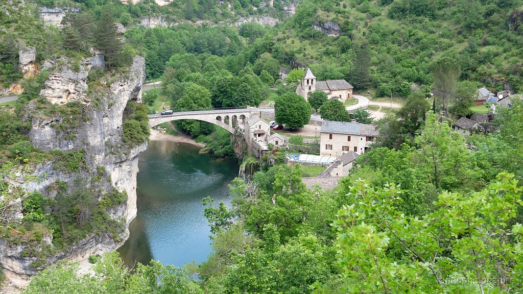 2023-05-22-11h-58m-48s_107.JPG - Le pont à arche unique de St Chély du Tarn